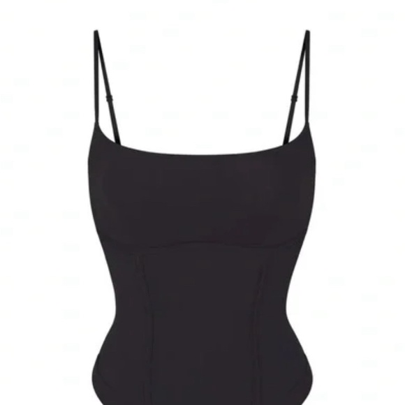 FITS EVERYBODY CORSET CAMI BODYSUIT - ONYX (M) - NWT - Picture 2 of 8